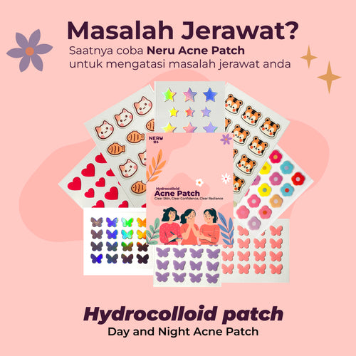 Acne Patch Hydrocolloid Pimple Patch Penghilang Jerawat Acne Treatment