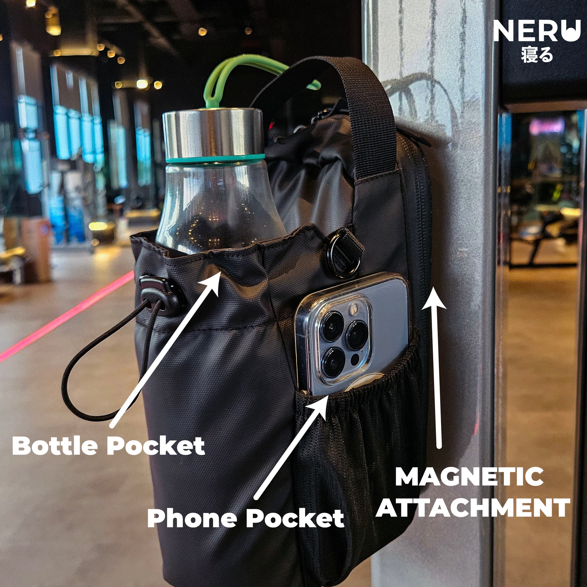 Neru Magnetic Gym Bag