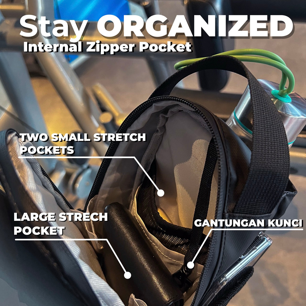 Neru Magnetic Gym Bag