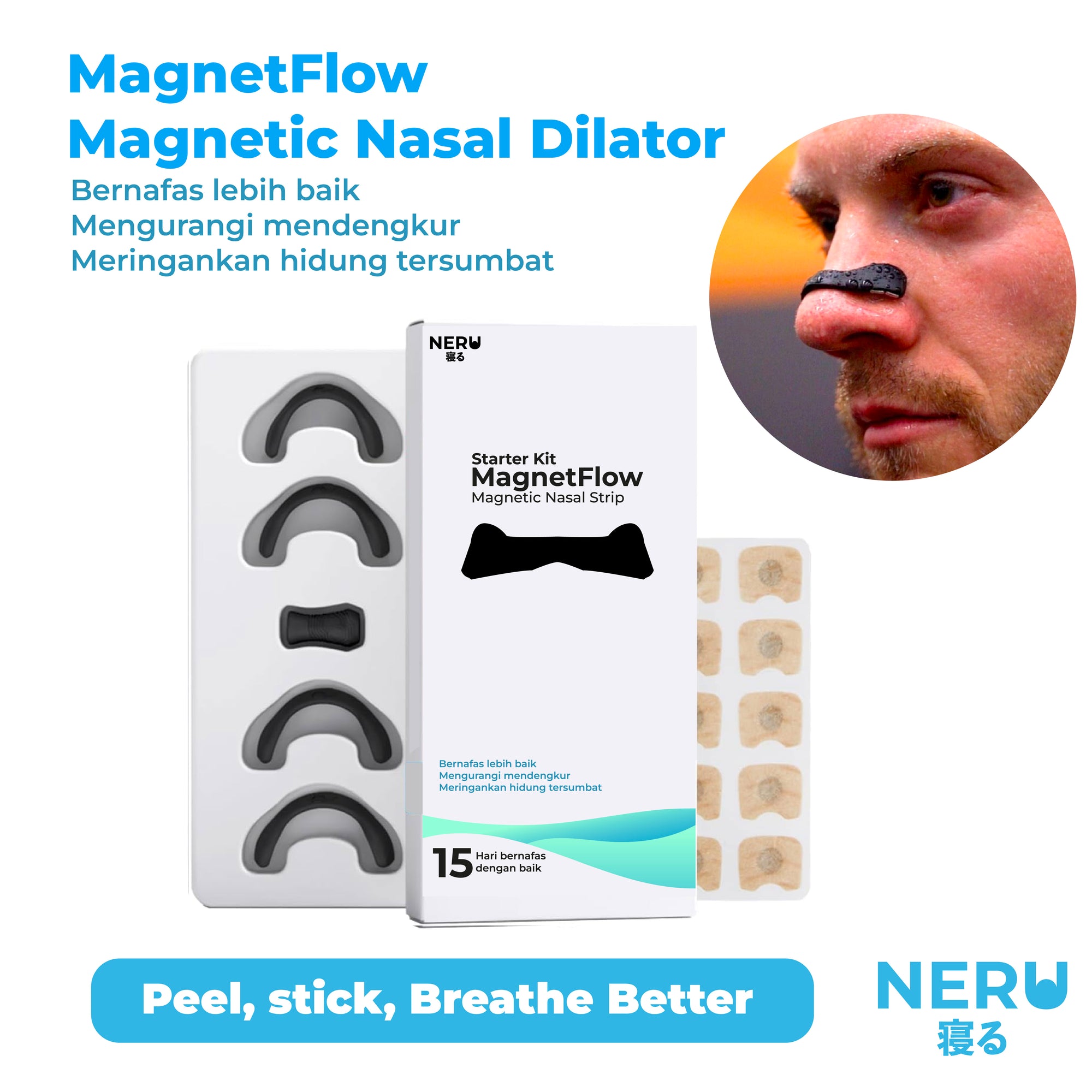 Neru MagnetFlow Nasal Dilator