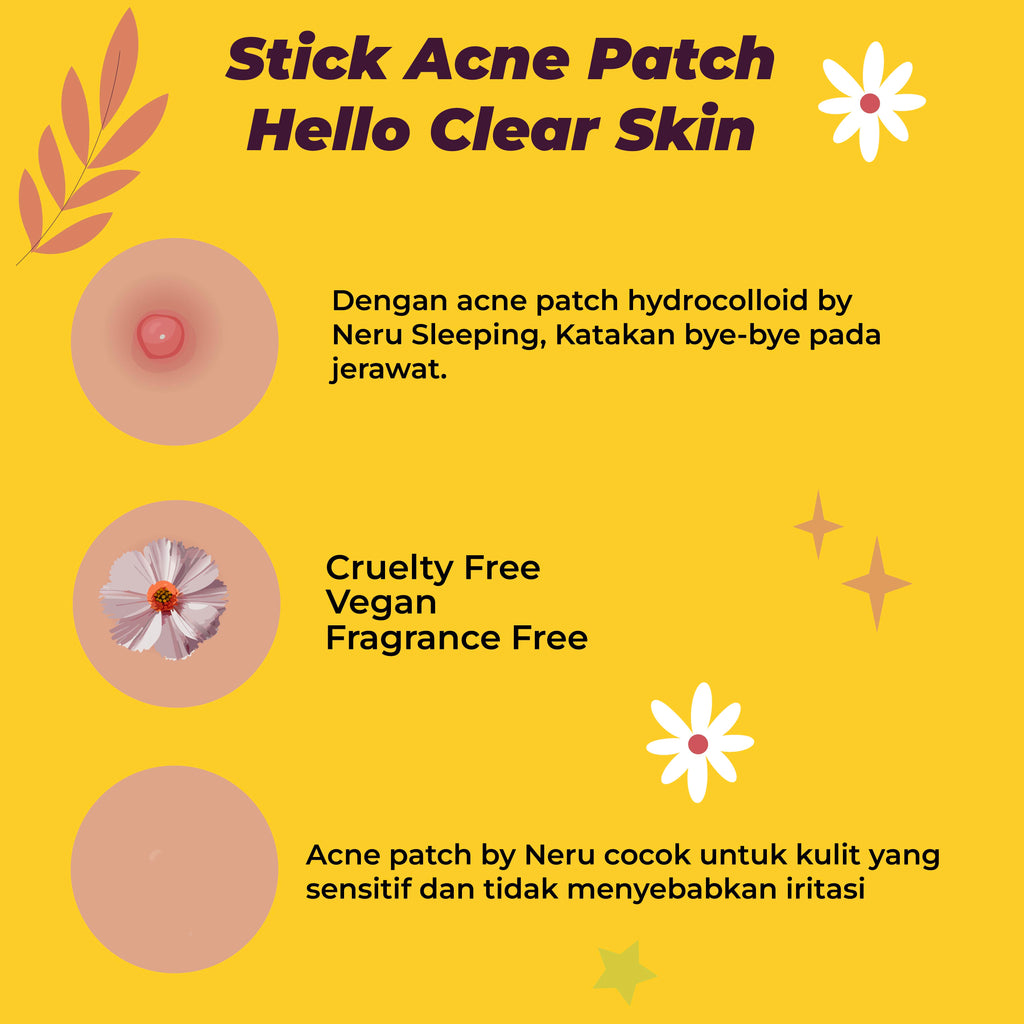 Flower Acne Patch  Pimple Patch