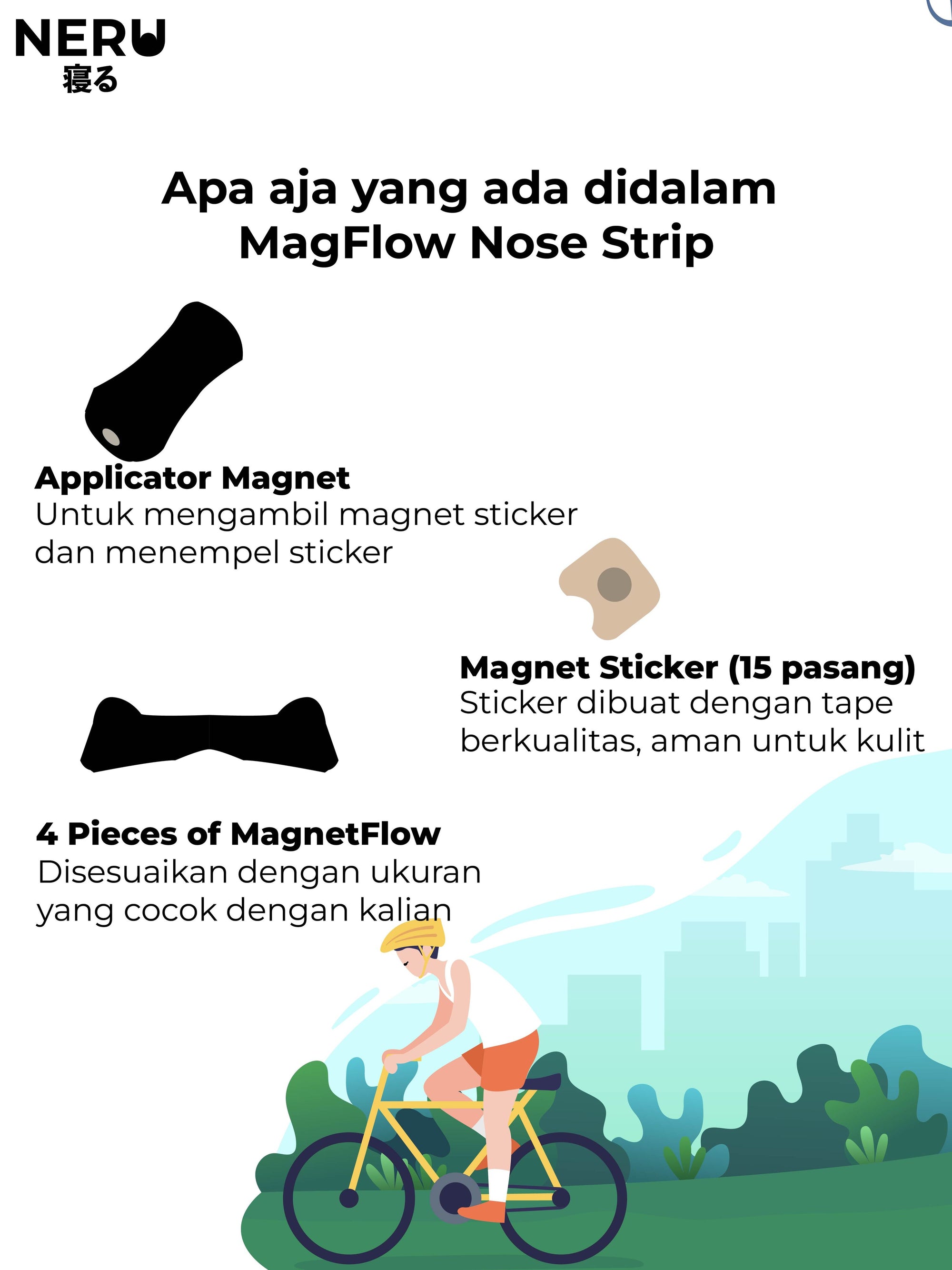 Neru MagnetFlow Nasal Dilator