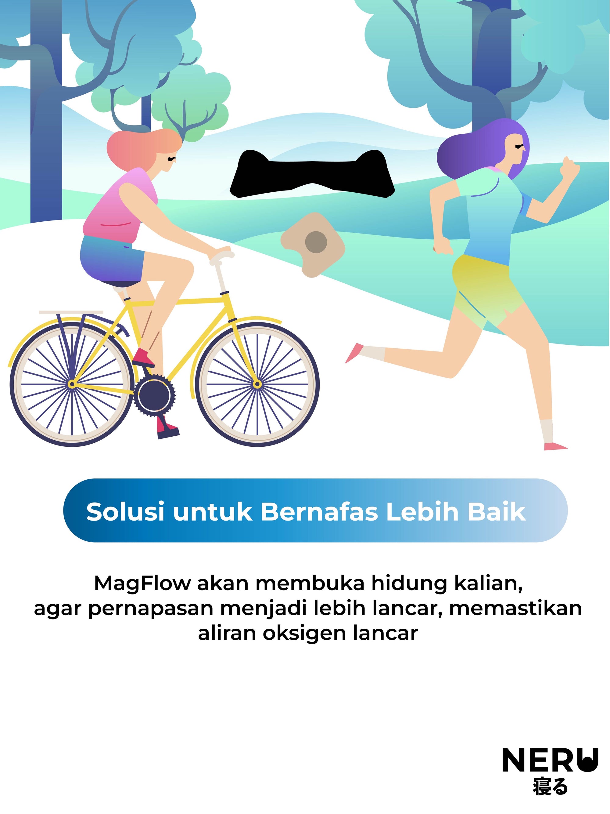 Neru MagnetFlow Nasal Dilator