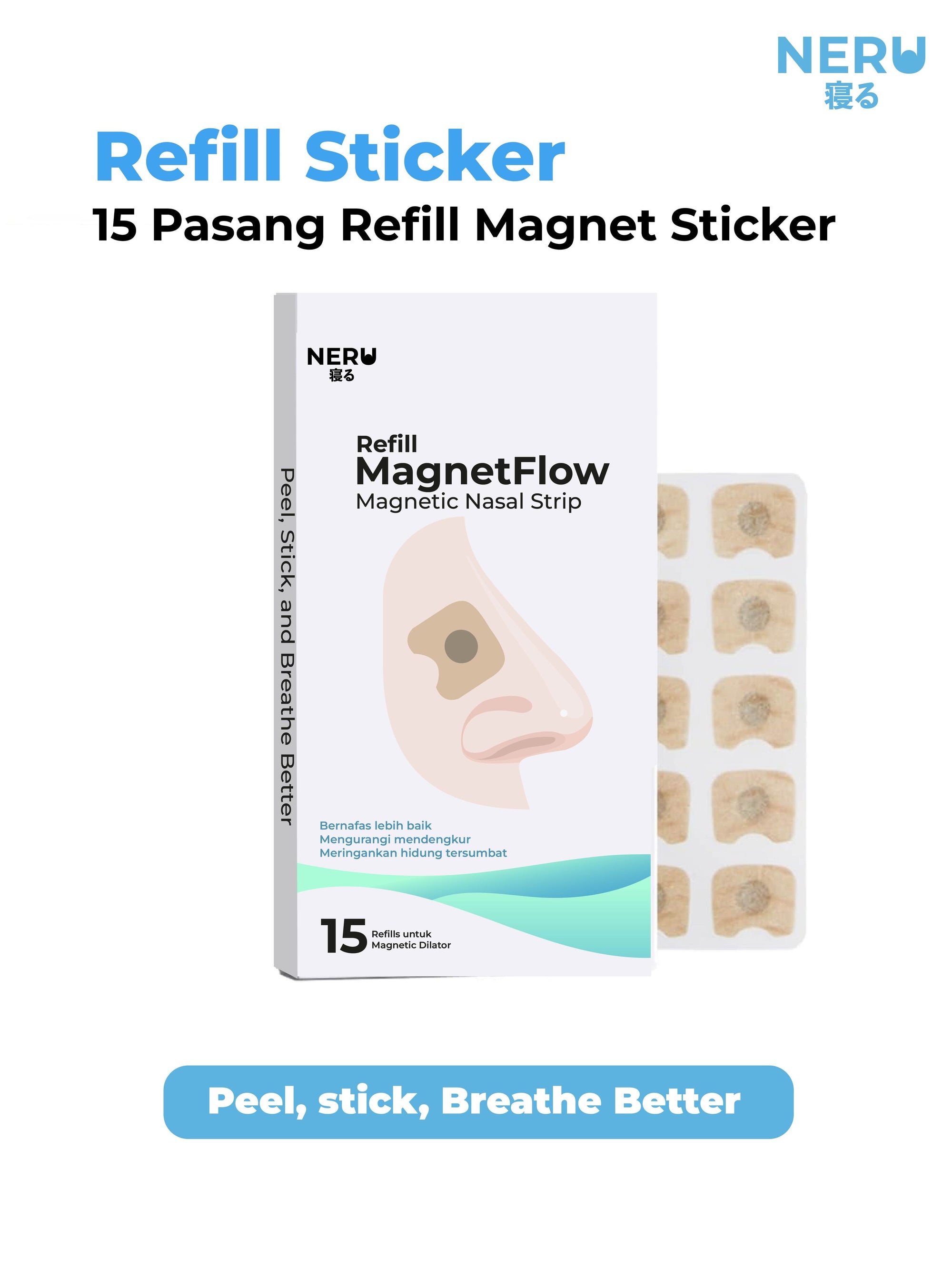 Neru MagnetFlow Nasal Dilator