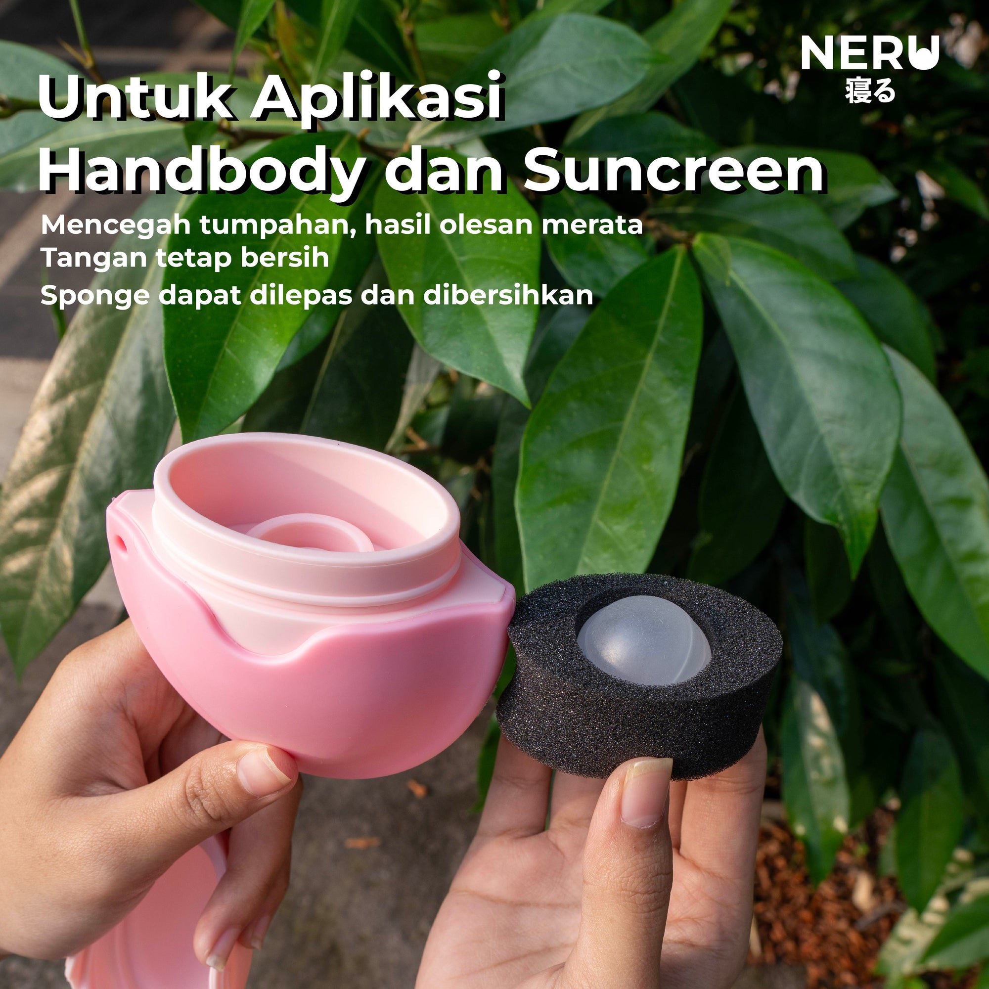Neru Silicone Sunscreen Applicator